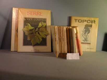 SERRE et TOPOR Lot de 20 volumes. SERRE: Zoo Logis (1986) - Vice compris (1979) -...