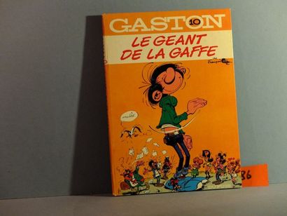 FRANQUIN Gaston: N°10. Le géant de Lagaffe. Dupuis 1972 (TTB).