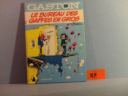 FRANQUIN Gaston: R2. Le bureau des gaffes en gros. Dupuis 1972 (TTB).