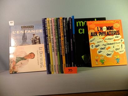 null Lot de 16 albums dont Geluck Geerts (EO): Monde cruel 1(1997) et 2 (1997) -...