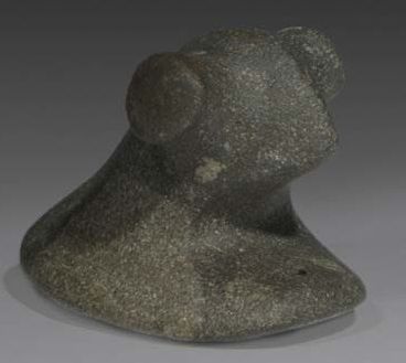 null Pop-eyed Bird stone
Ces objets sont emblématiques de l'art préhistorique d'Amérique...