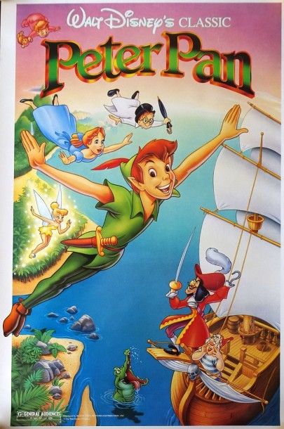 Affiche Peter Pan Affiche Peter Pan, 58 x 38,5 cm

Peter Pan Poster, 23,2“ x 15,...