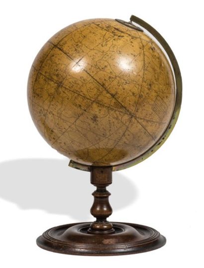 null Globe céleste signé CARY Représentation de la voute céleste pour l'année 1800.
Table...