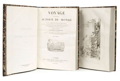 URVILLE Dumont (d') 
Voyage pittoresque autour du Monde
Edité chez L. Tenré, 1834...