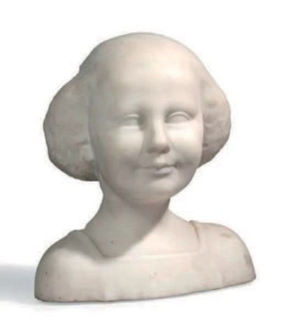 null Buste de jeune femme
Sculpture en marbre blanc.
Signée
Ht. 28 cm Long. 24 c...