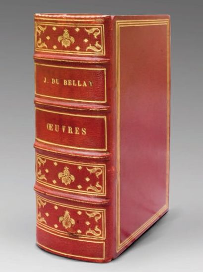DU BELLAY Joachim. - OEuvres. Chez Raphaël du Petit Val Rouen 1597. Cinquième Edition...