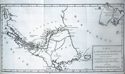 null DE BROSSE. - Histoire des navigations aux Terres Australes. P., Durand, 1756....