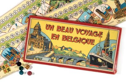 Jeu «Un beau voyage en Belgique»
Ed. Jeux...