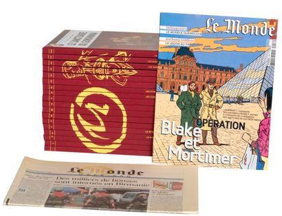 JACOBS Blake et Mortimer, Lot de 18 volumes
T I à T XII, Blake et Mortimer/ Le Monde...