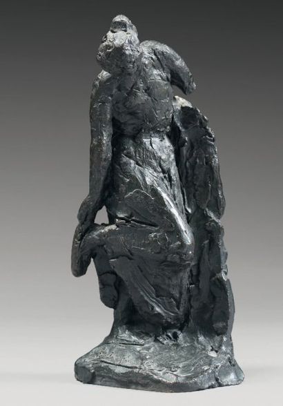 Charles DESPIAU (1874-1946) « Femme à la sandale », 1905 Epreuve en bronze à patine...