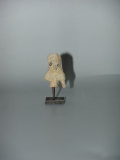 CIVILISATIONS DE L'INDUS - MEHRGARH (2500 av. J.C.) Buste de statuette féminine....