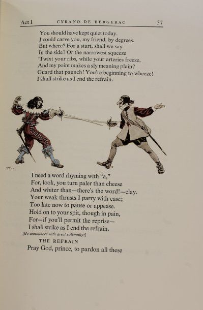 [Brissaud] Cyrano de bergerac. Edmond Rostand. Illustrations de BRISSAUD Pierre....