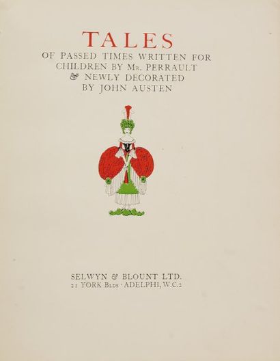 [Austen] Tales of Passed Times. Charles Perrault. Illustrations de AUSTEN John. Selwyn...