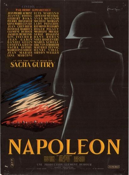 NAPOLEON
Sacha GUITRY - 1955
FERRACCI
Affiche...