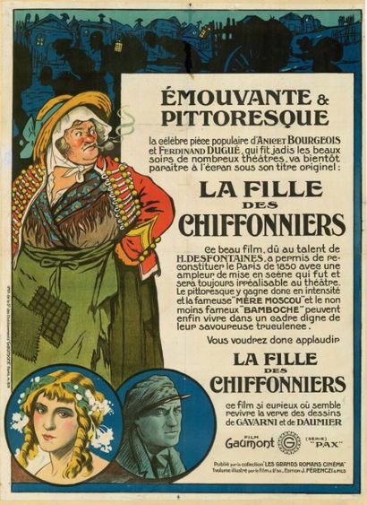 null FILLE DES CHIFFONNIERS
DESFONTAINES Henri - 1922
Entoilage ancien en bon état.
Retouches...