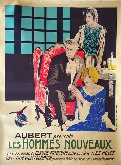 null HOMMES NOUVEAUX
VIOLET Edouard-Emile - 1923
RAPENO Films Aubert.
Entoilage ancien...
