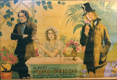 null MIMI PINSON
Théo BERGERAT - 1924
RAPENO, Film Aubert, 240x320, entoilage an...
