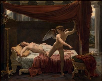 François Edouard PICOT (Paris 1786 - 1868) L'Amour et Psyché
Toile
Signé en bas à...