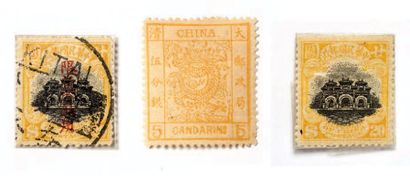 Bel ensemble de timbres chinois Neufs et...