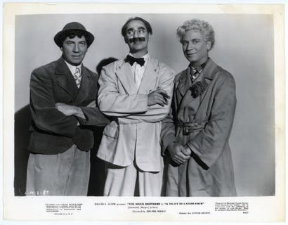 null Les MARX BROTHERS NIGHT IN CASABLANCA (a)
Archie MAYO - 1946
Photo originale...