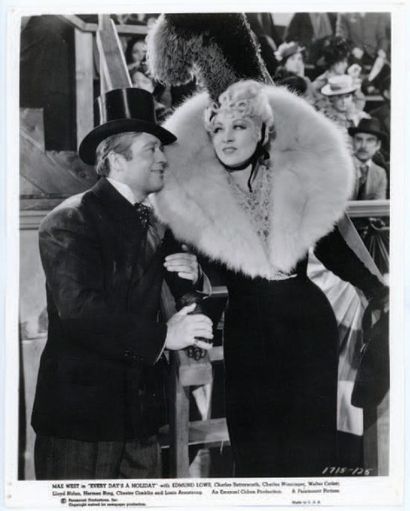 null Mae WEST
EVERY DAY'S A HOLIDAY Edward A. SUTHERLAND - 1937
Photo originale en...