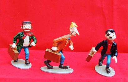 PIXI «Les Pieds Nickelés»
Lot des 3 figurines en plomb polychromes représentant Croquignol...