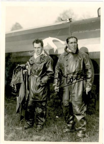 null COSTES Dieudonné [Sept-Fonds, 1892 - Paris, 1973], aviateur français.
Photographie...