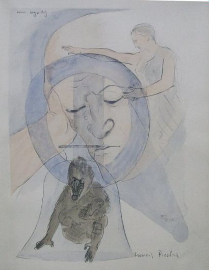 [PICABIA] Le peseur d'âmes. André Maurois. Illustrations de PICABIA Francis. Antoine...