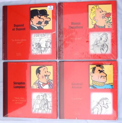 null Lot de 12 volumes France Loisirs.
Haddock - Abdallah - Muller - Milou - Tintin...