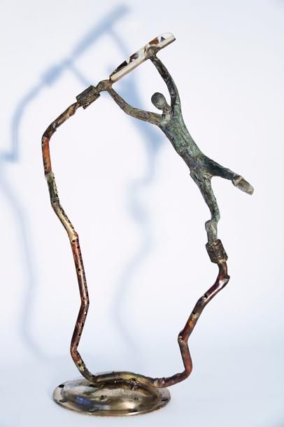 DAIREAUX Stéphane 
Geaa
Sculpture en polyester, cuivre, métaux, résine d'inclusion...