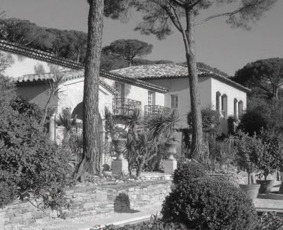Henri Charles MANGUIN (1874-1949) Le jardin de la Villa Demière, 1905 
Huile sur...