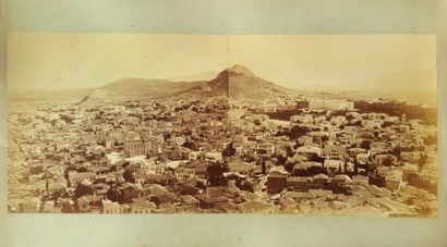 FELIX BONFILS GRECE
14 photographies d'Athènes.
Circa 1870
23x29cm