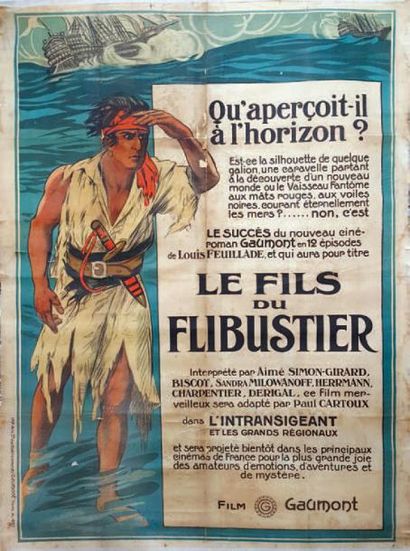 null FILS DU FLIBUSTIER (le)
FEUILLADE Louis - 1922
Française - 120x160cm Gaumont...