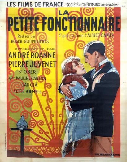 null PETITE FONCTIONNAIRE (la)
GOUPILLIERES Roger - 1927
Française - 120x160cm Gaillard...