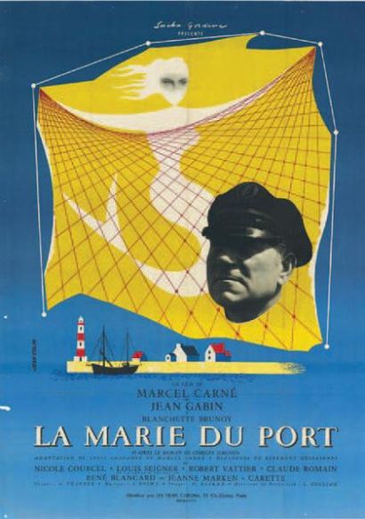 null MARIE DU PORT (la)
CARNE Marcel - 1949 - COLIN Jean
Française - 120x160cm Bedos...