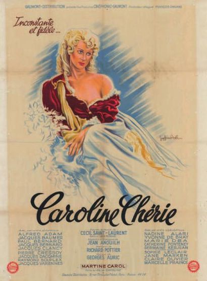 null CAROLINE CHERIE POTTIER Richard - 1950
NOEL - Française - 120x160cm
Bedos -...