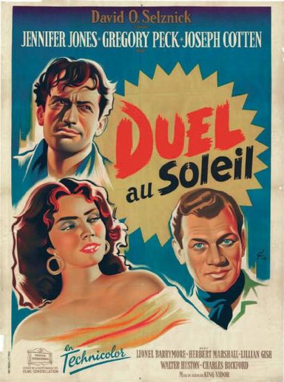 null DUEL IN THE SUN VIDOR King - 1946
GRINSSON - Française - 120x160cm Bedos - Affiche...