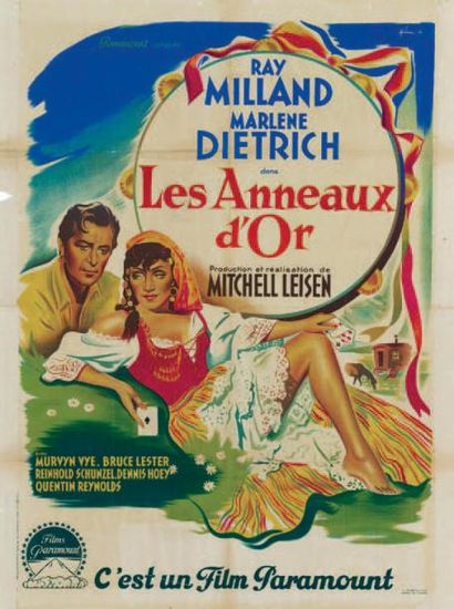 null GOLDEN EARRINGS LEISEN Mitchell - 1947
GRINSSON - Française - 120x160cm Cinémato...