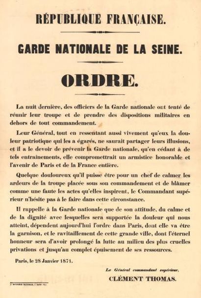 null 45 AFFICHES DE LA GUERRE DE 1870
45x60 et 60x90cm
La guerre franco-allemande,...