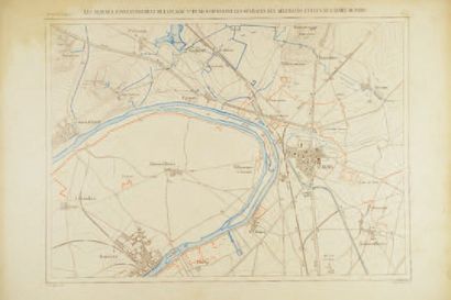 null MÉMOIRE SUR LA DEFENSE DE PARIS Atlas par Viollet Le Duc. Morel Editeurs 1871.
12...