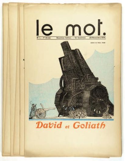 null LE MOT Le Mot est un hebdomadaire illustré dirigé par Paul Iribe assisté de...