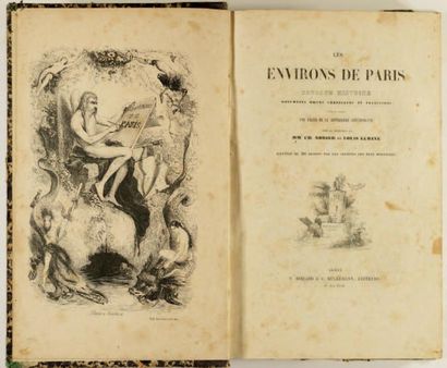 null LES ENVIRONS DE PARIS Sous la Direction de CH. Nodier et Louis Lurine. Illustré...