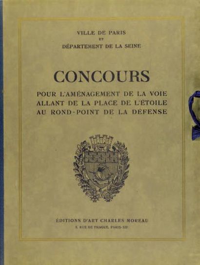 null Concours pour l'Aménagement de la voie allant de la Place de l'Etoile à la Défense
Avec...