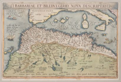 ORTELIUS Abraham Barbariae et biledulgerid, nova descriptio [Anvers], [circa 1590].
325...