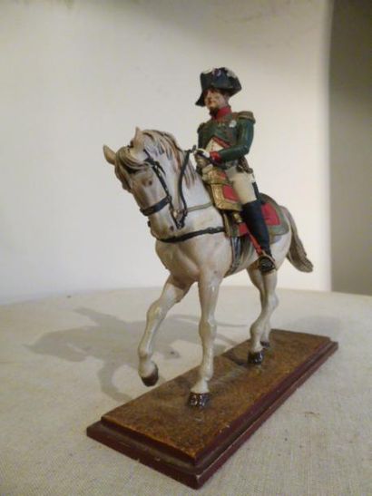 Charles Conrad Napoléon 1er chasseur à cheval. Figurine de 90mm diffusée par LE CIMIER....