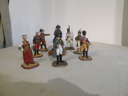 Liebovitz 1er empire. 2 Napoléon, Murat, Kirmann, Ney, Savary, Bessières, un grenadier...