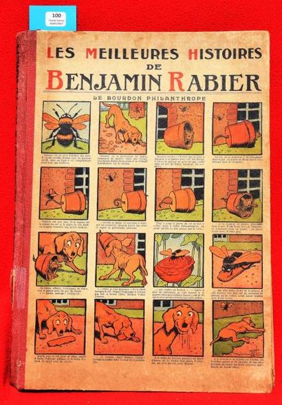 null «Les meilleures Histoires de Benjamin Rabier».
Editions Fayard, 1922. Album...