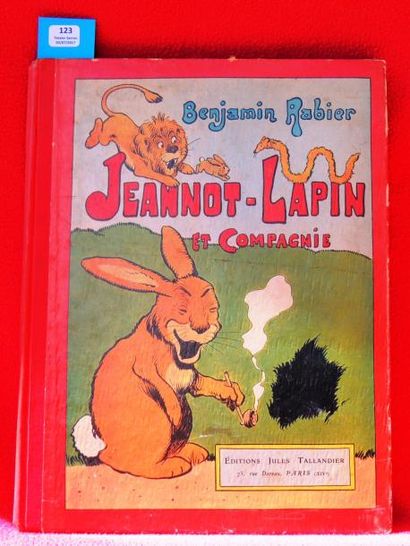 null «Jeannot-Lapin et Compagnie».
Editions Jules Tallandier 1913. Album cartonné...