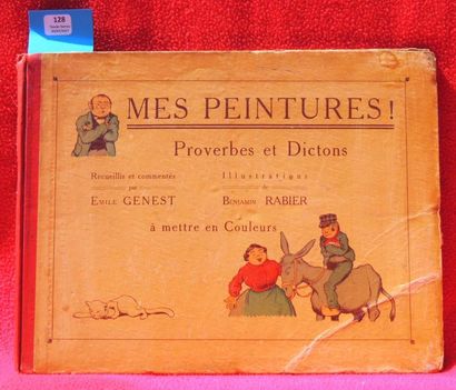 null «Mes peintures! Proverbes et dictons». par Emile Genest. Editions Grands Magasins...