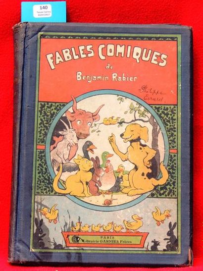 null «Fables Comiques».
Editions Garnier, 1928. Un volume cartonné pleine toile bleue...